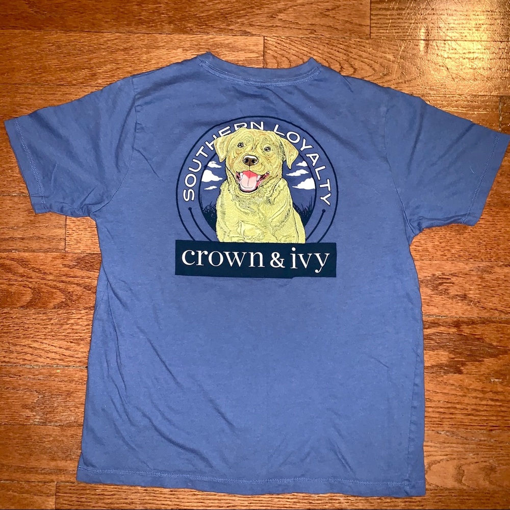 Boys Short Sleeve Crown and Ivy Shirt
